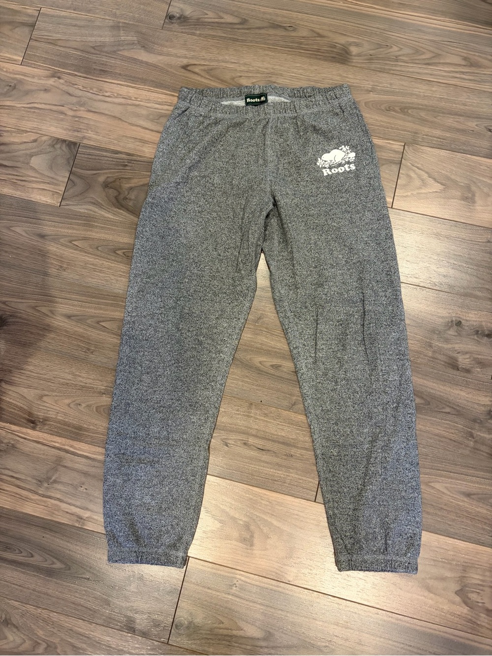 Roots Men's Heather Gray Jogger Sweatpants